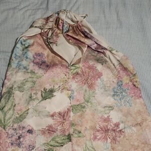 H&M White and Pink Dress